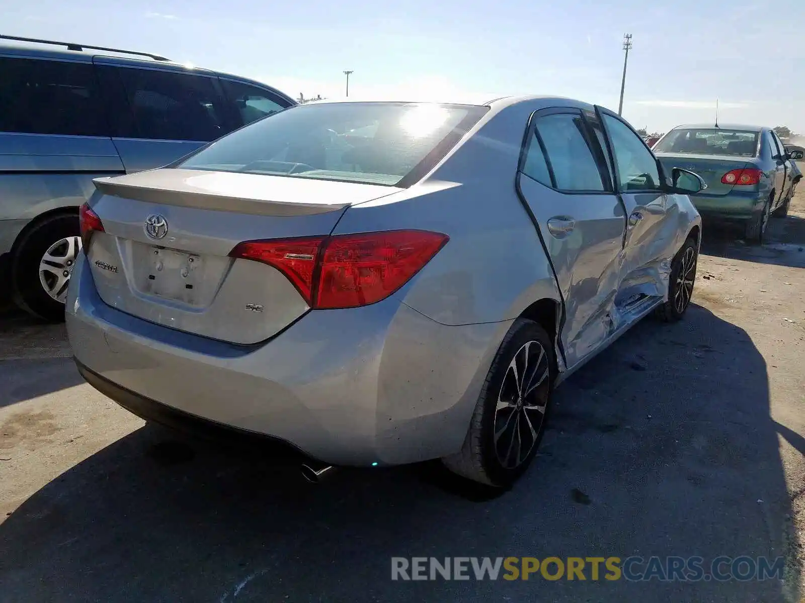 4 Photograph of a damaged car 5YFBURHE8KP880469 TOYOTA COROLLA 2019