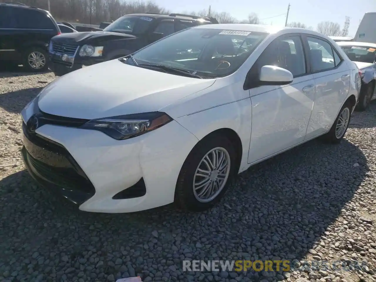 2 Photograph of a damaged car 5YFBURHE8KP880486 TOYOTA COROLLA 2019