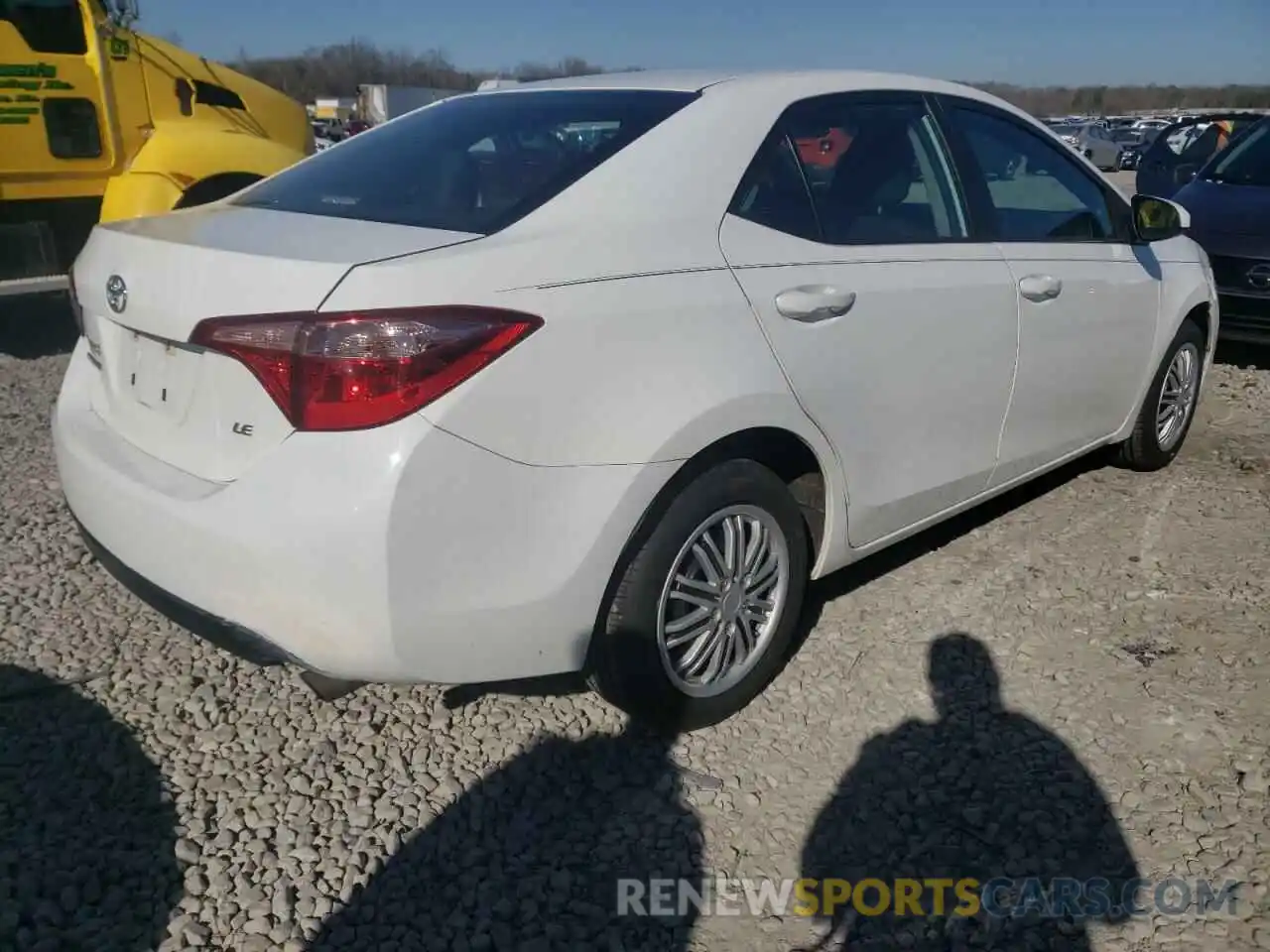 4 Photograph of a damaged car 5YFBURHE8KP880486 TOYOTA COROLLA 2019