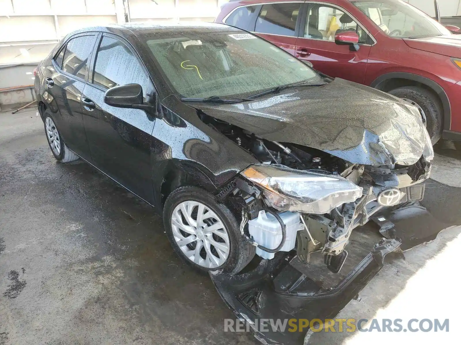 1 Photograph of a damaged car 5YFBURHE8KP880861 TOYOTA COROLLA 2019