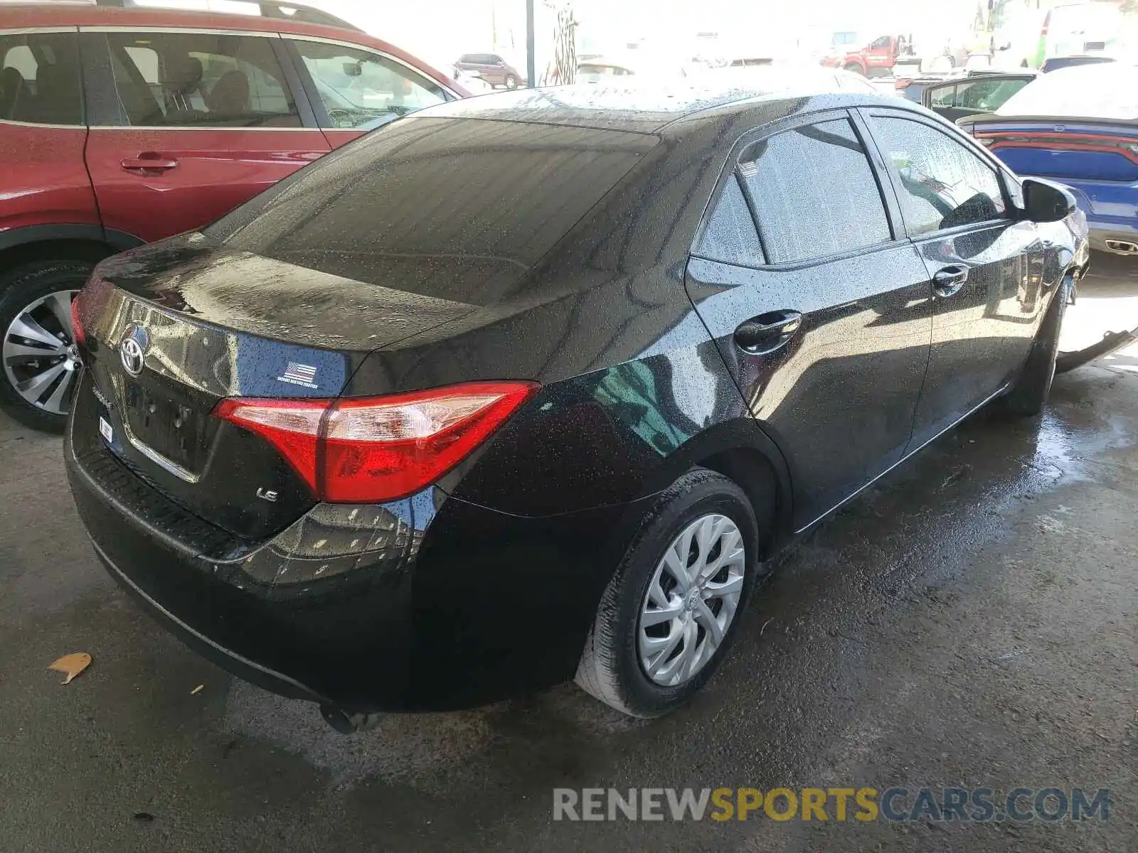 4 Photograph of a damaged car 5YFBURHE8KP880861 TOYOTA COROLLA 2019