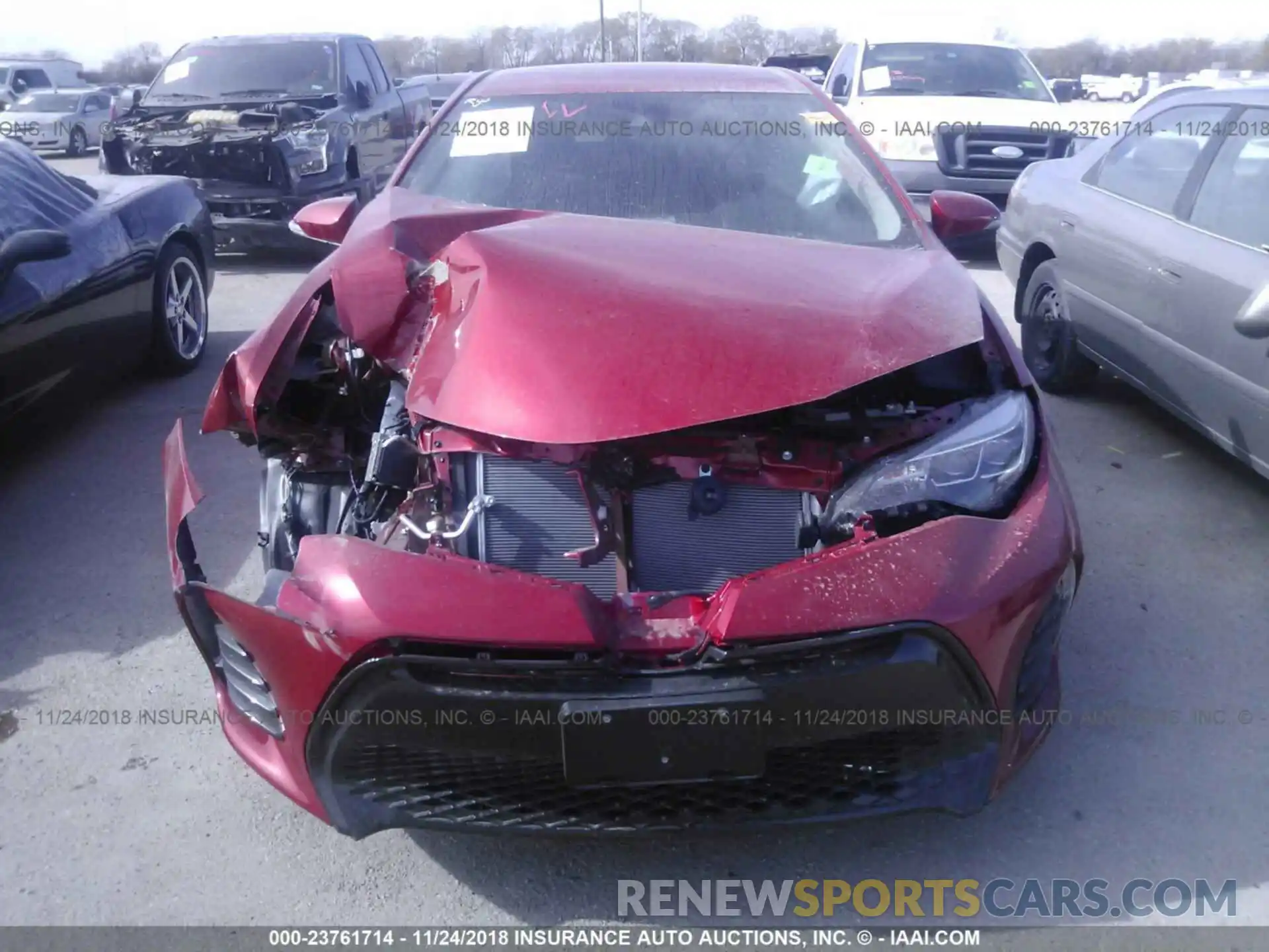 6 Photograph of a damaged car 5YFBURHE8KP881086 TOYOTA COROLLA 2019