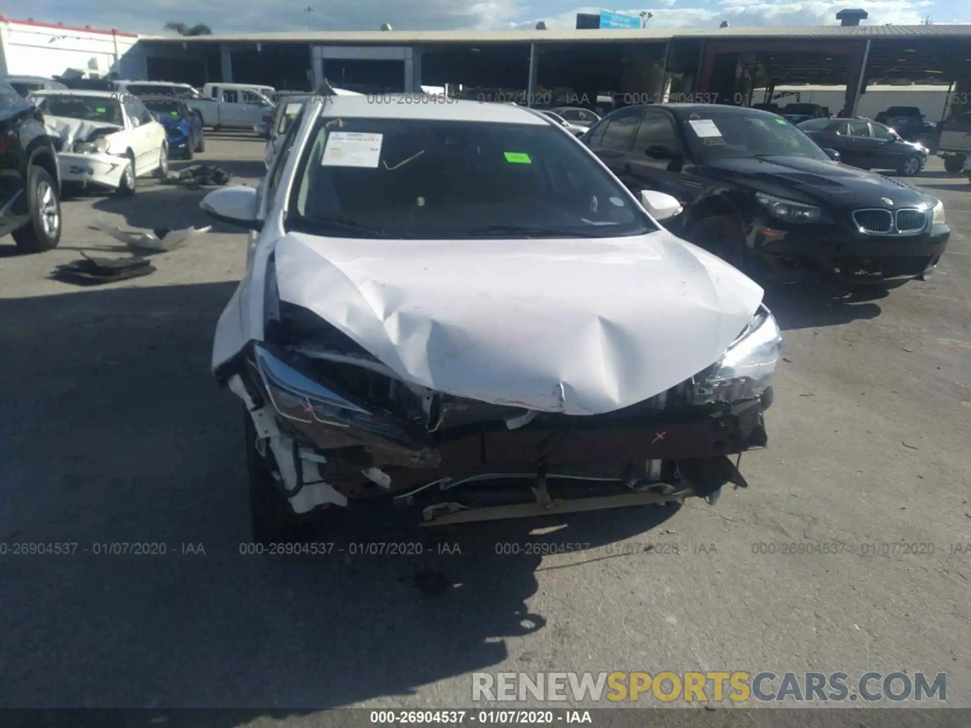 6 Photograph of a damaged car 5YFBURHE8KP881122 TOYOTA COROLLA 2019