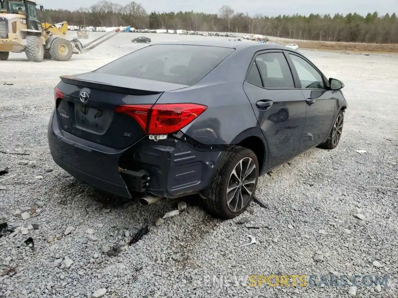 4 Photograph of a damaged car 5YFBURHE8KP881380 TOYOTA COROLLA 2019