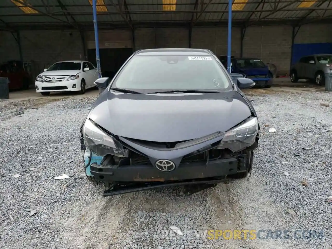 9 Photograph of a damaged car 5YFBURHE8KP881380 TOYOTA COROLLA 2019