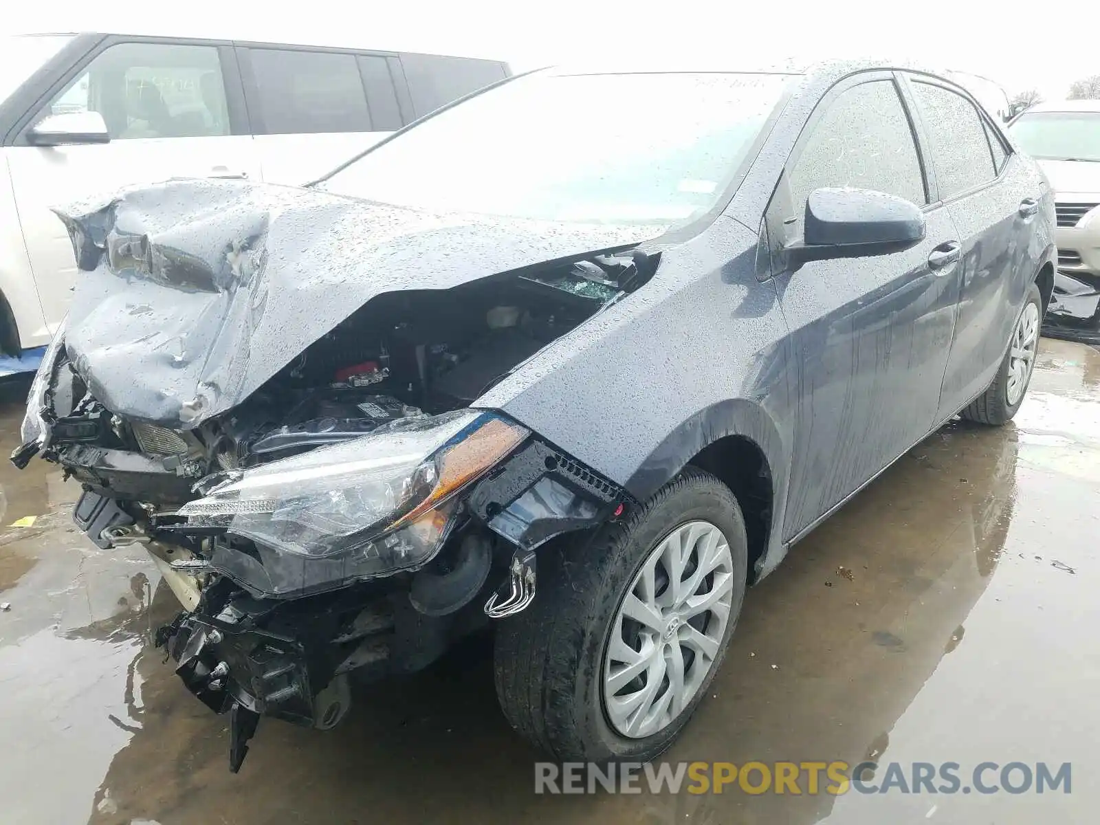 2 Photograph of a damaged car 5YFBURHE8KP881508 TOYOTA COROLLA 2019