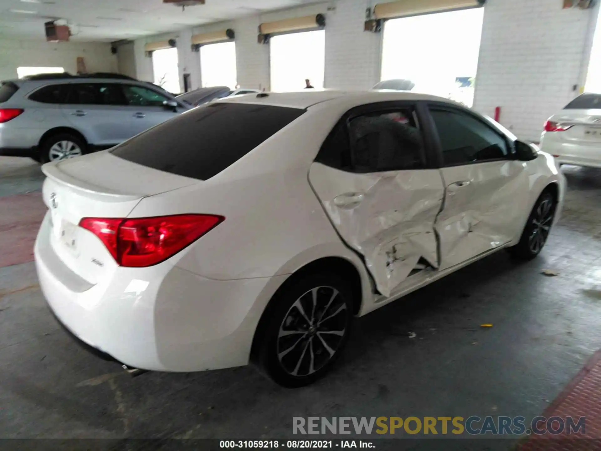 4 Photograph of a damaged car 5YFBURHE8KP881816 TOYOTA COROLLA 2019