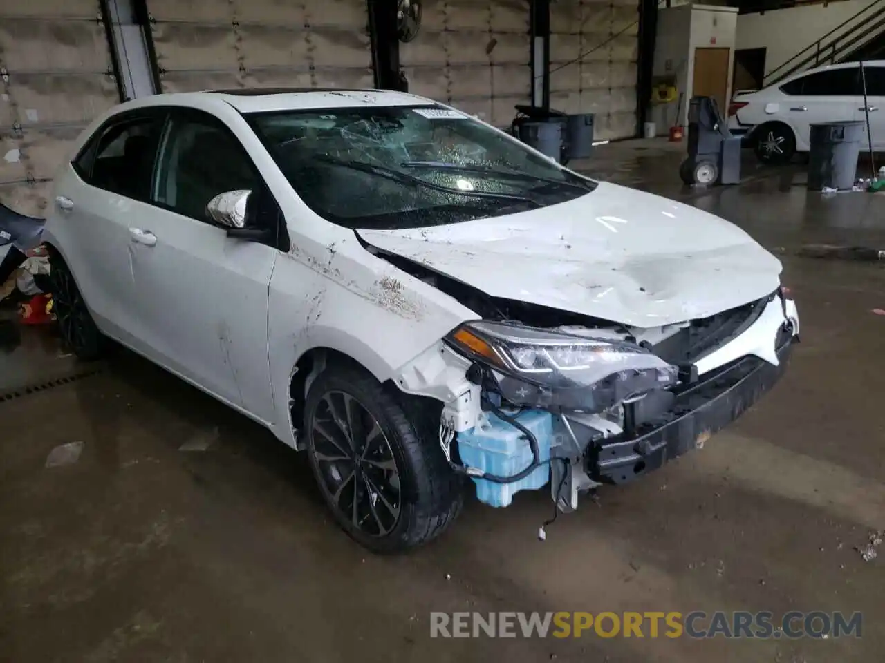 1 Photograph of a damaged car 5YFBURHE8KP883310 TOYOTA COROLLA 2019