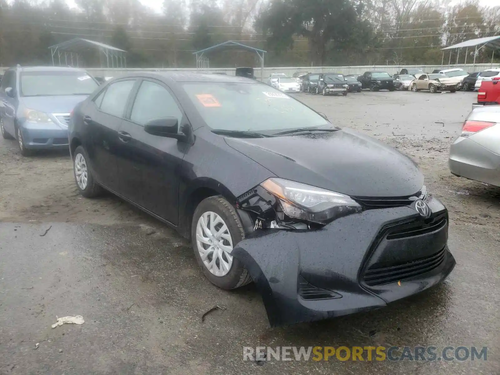 1 Photograph of a damaged car 5YFBURHE8KP883369 TOYOTA COROLLA 2019