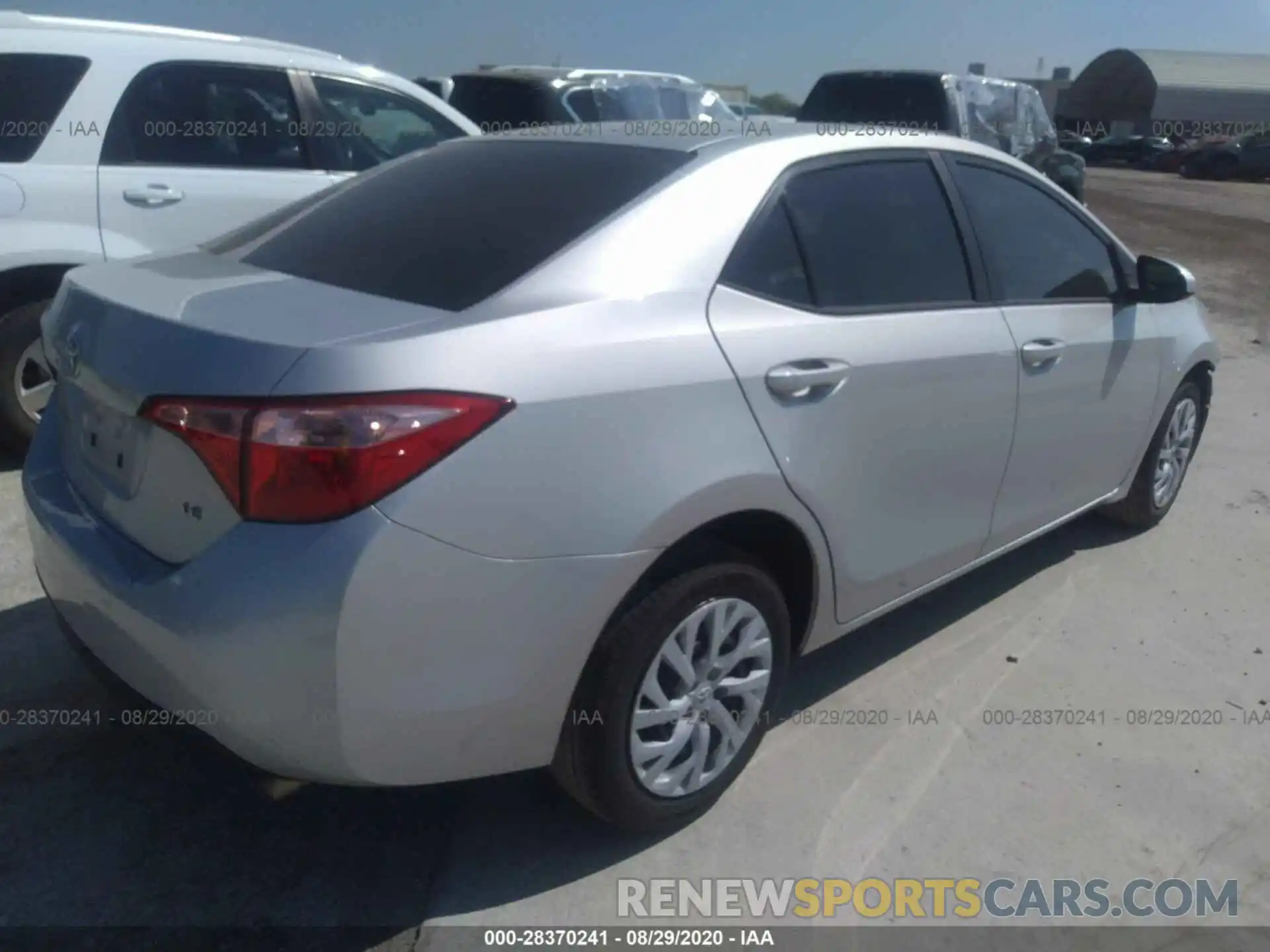 4 Photograph of a damaged car 5YFBURHE8KP883579 TOYOTA COROLLA 2019