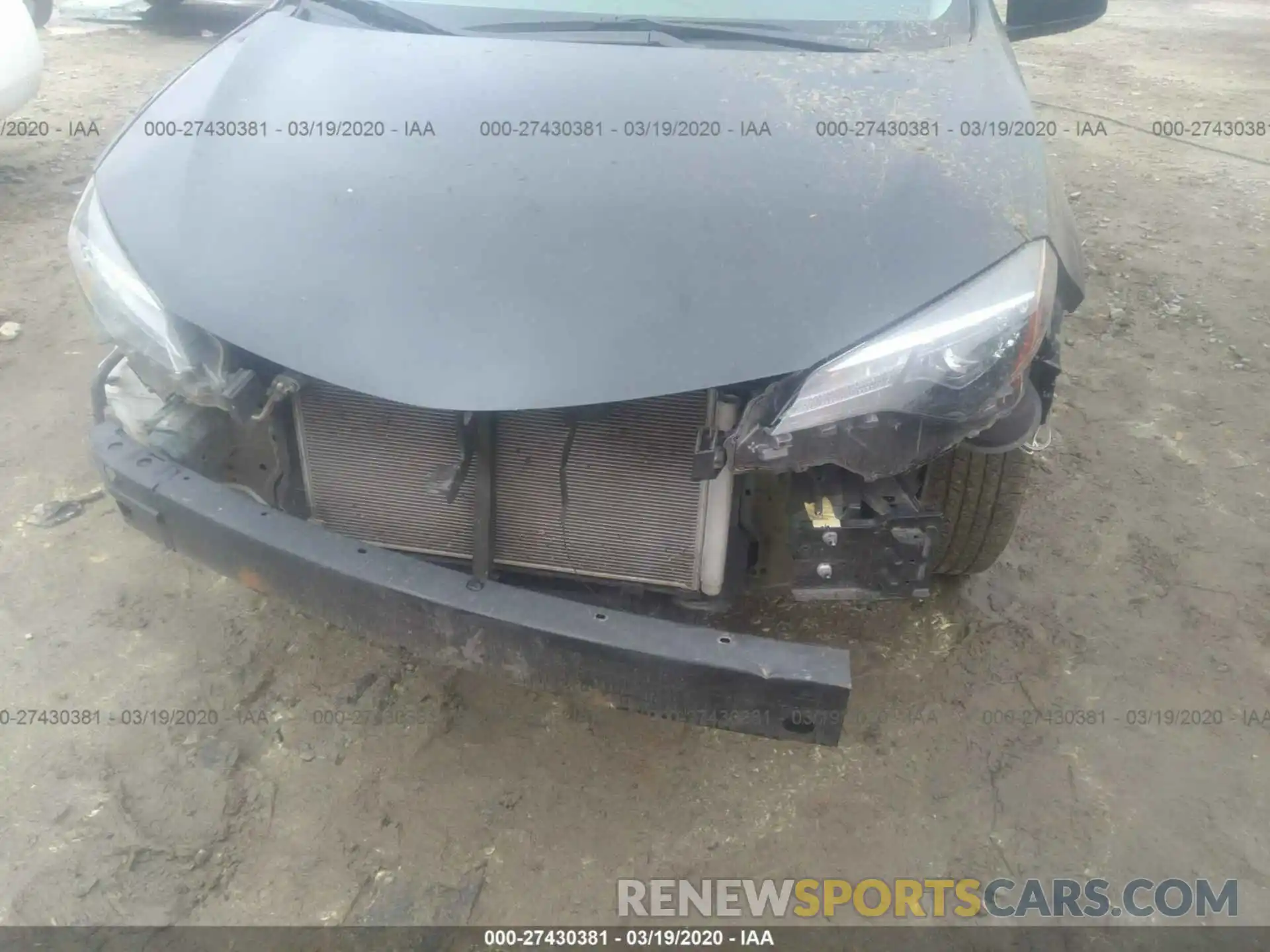 6 Photograph of a damaged car 5YFBURHE8KP883761 TOYOTA COROLLA 2019