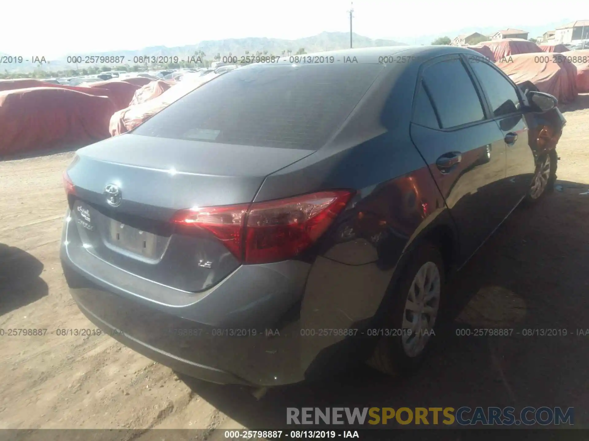 4 Photograph of a damaged car 5YFBURHE8KP883906 TOYOTA COROLLA 2019