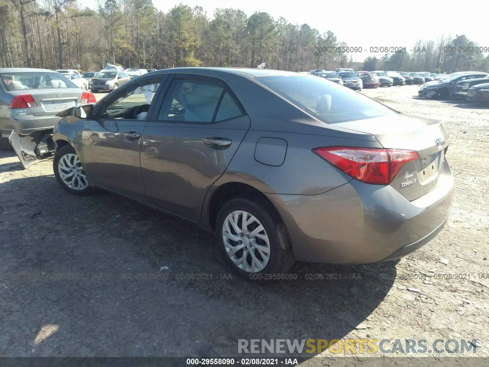 3 Photograph of a damaged car 5YFBURHE8KP884411 TOYOTA COROLLA 2019