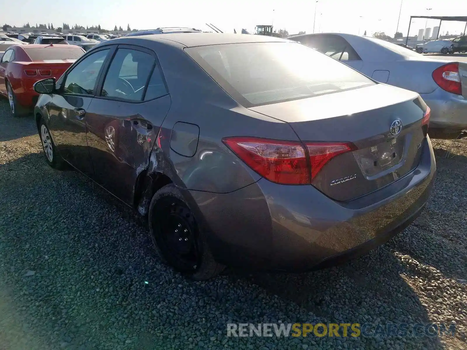 3 Photograph of a damaged car 5YFBURHE8KP884800 TOYOTA COROLLA 2019