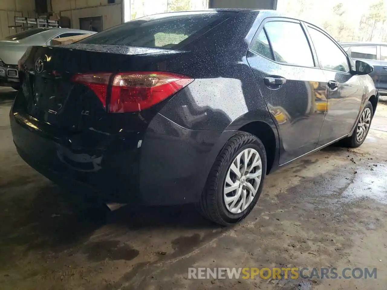 4 Photograph of a damaged car 5YFBURHE8KP885803 TOYOTA COROLLA 2019