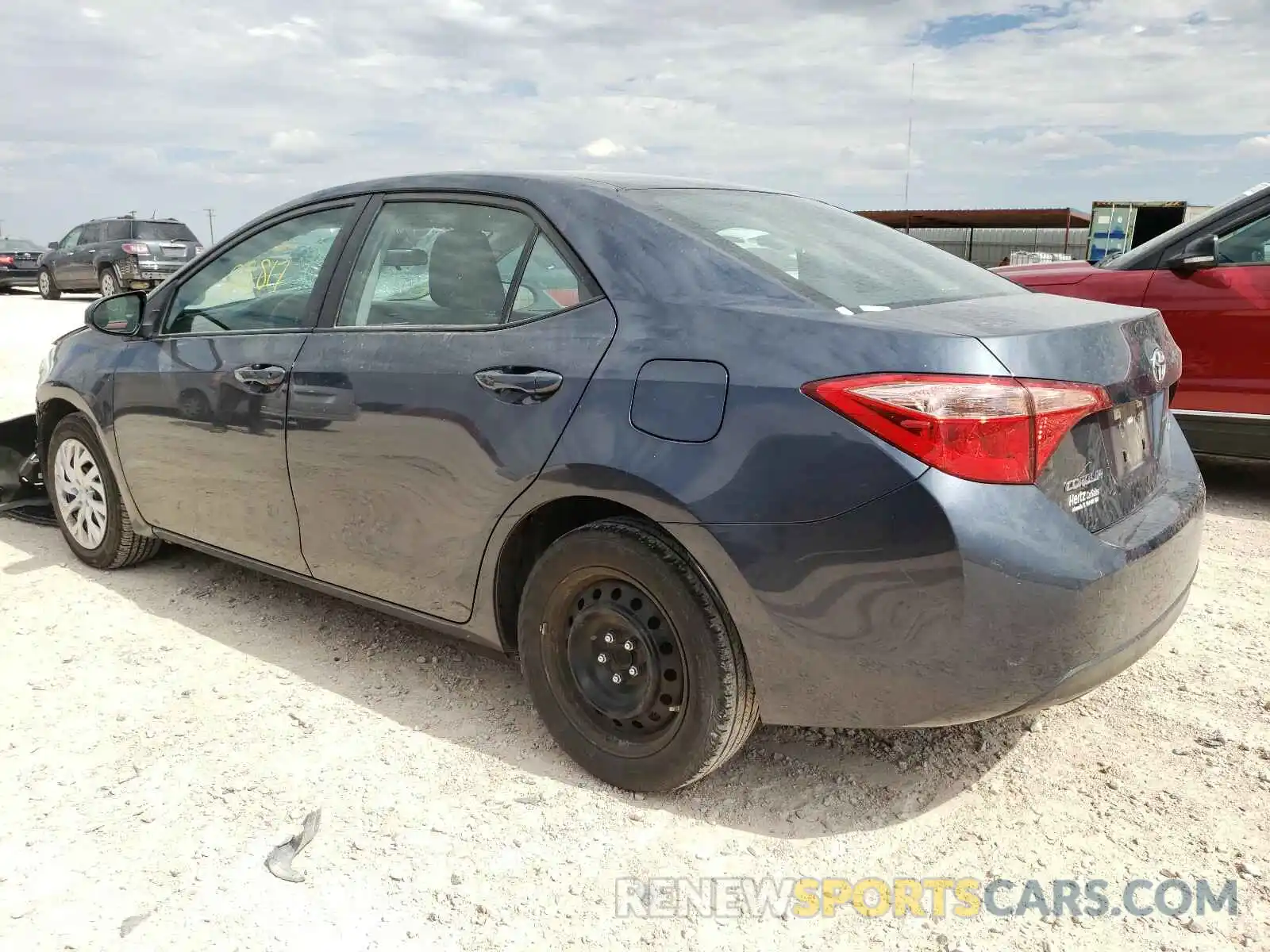 3 Photograph of a damaged car 5YFBURHE8KP886398 TOYOTA COROLLA 2019