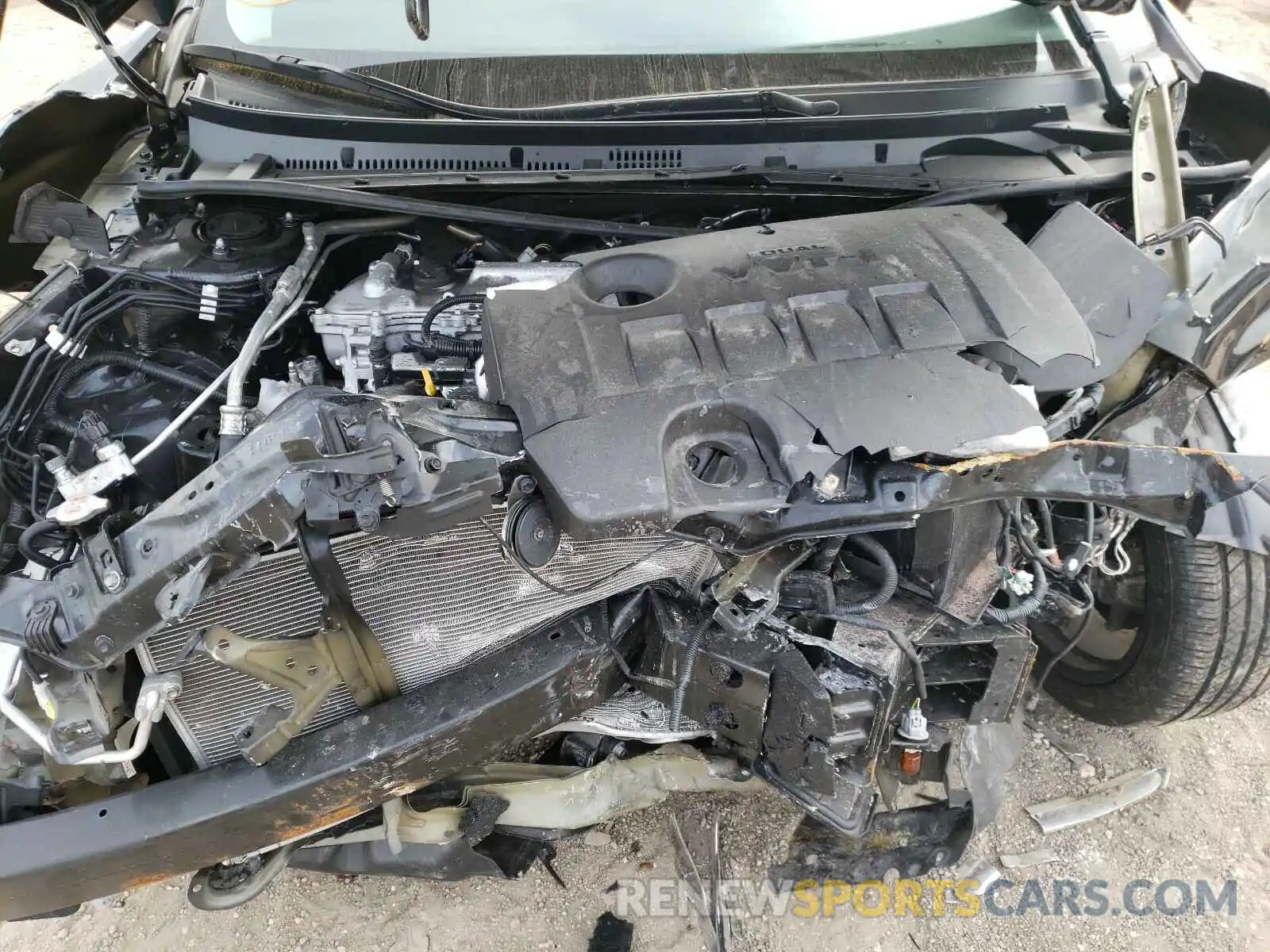 7 Photograph of a damaged car 5YFBURHE8KP886417 TOYOTA COROLLA 2019