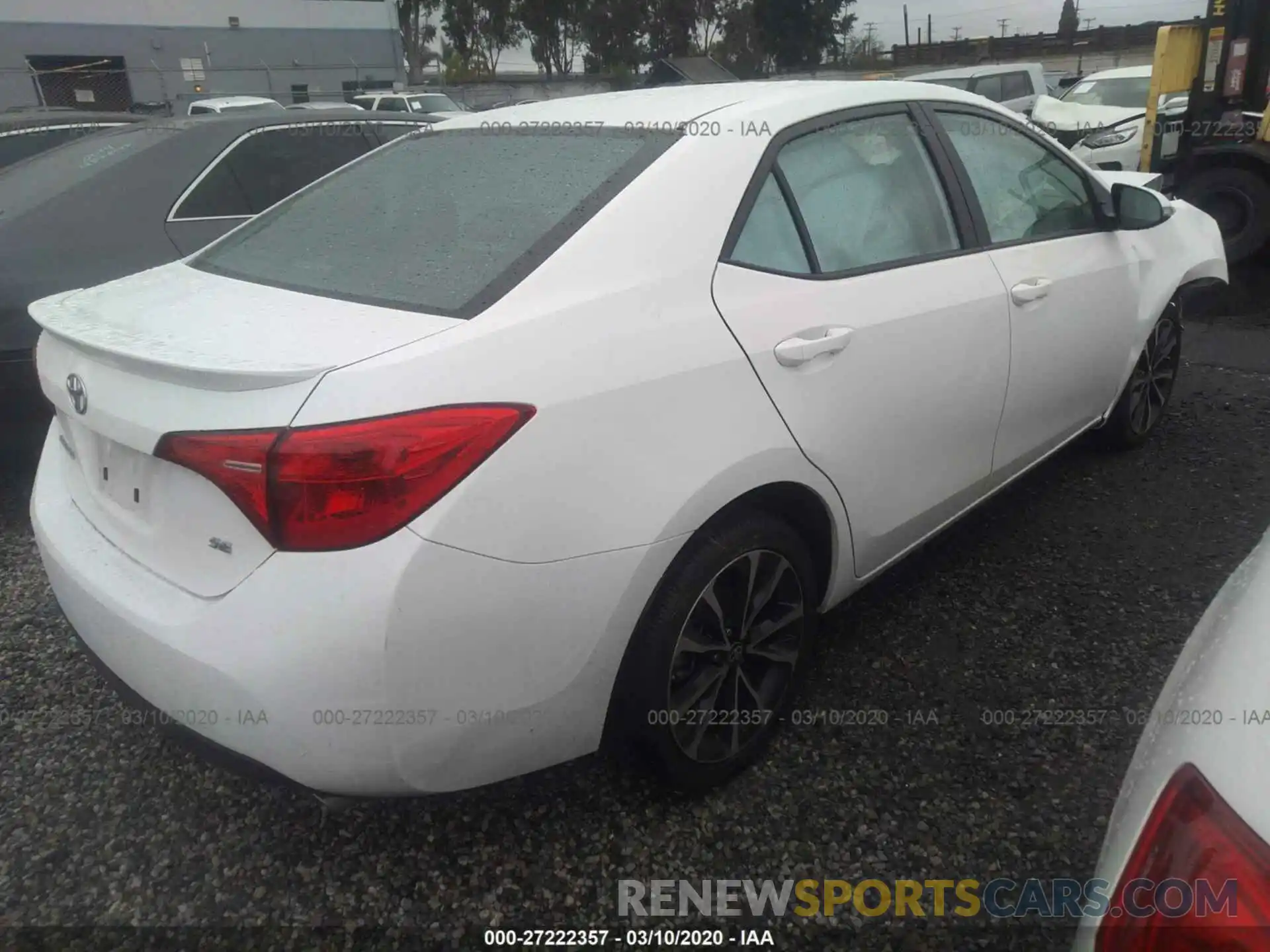 4 Photograph of a damaged car 5YFBURHE8KP886420 TOYOTA COROLLA 2019