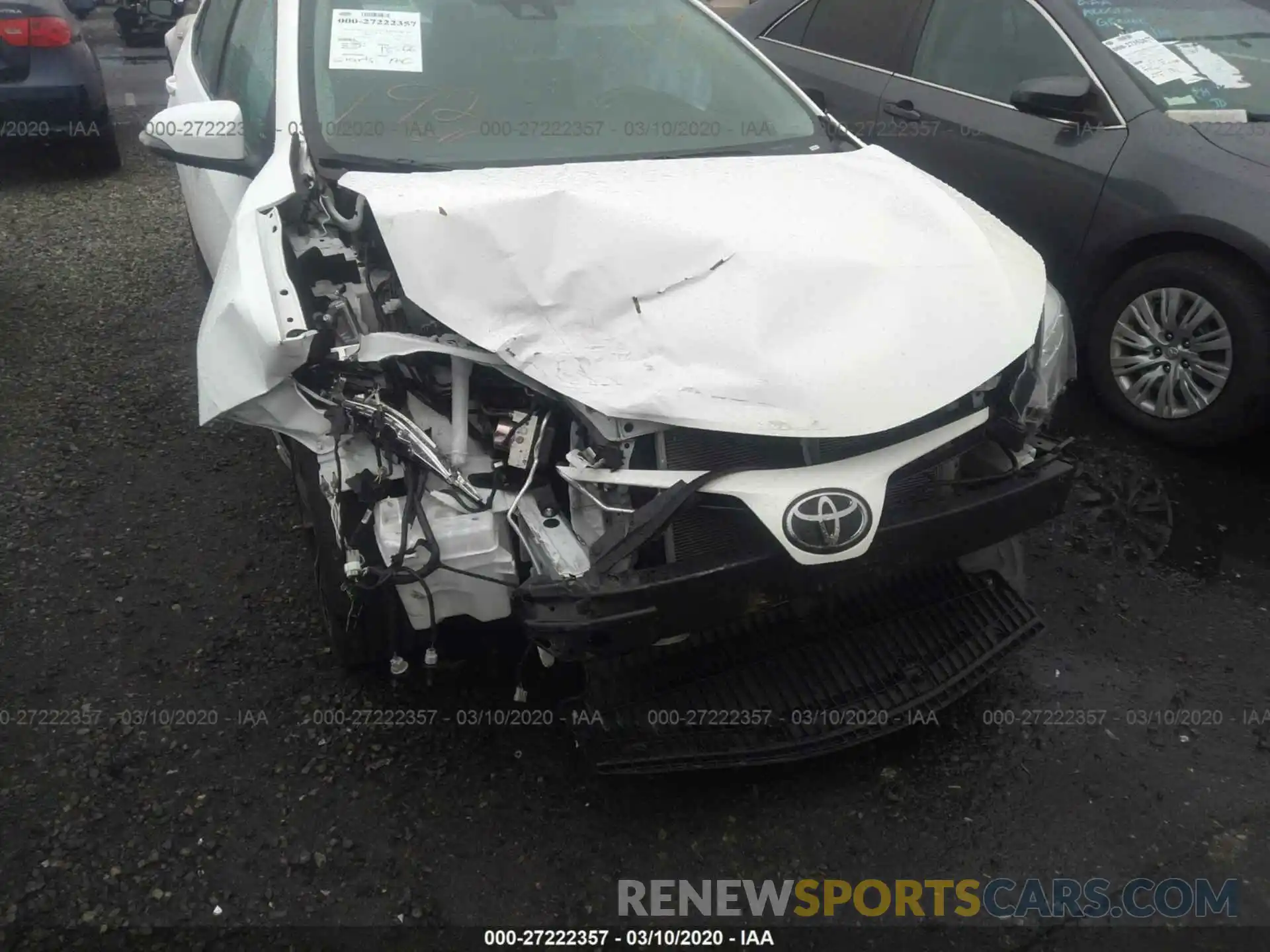 6 Photograph of a damaged car 5YFBURHE8KP886420 TOYOTA COROLLA 2019