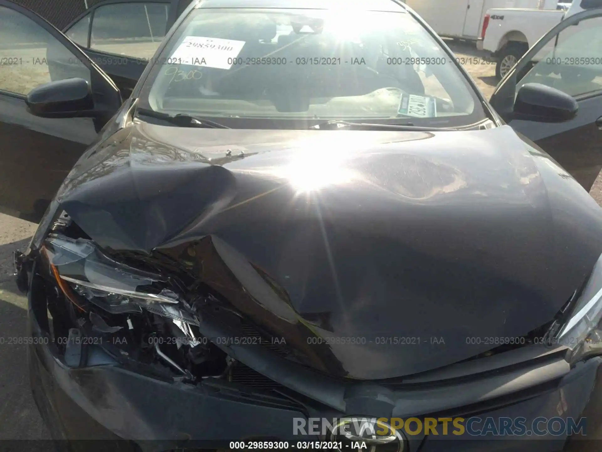 10 Photograph of a damaged car 5YFBURHE8KP886580 TOYOTA COROLLA 2019