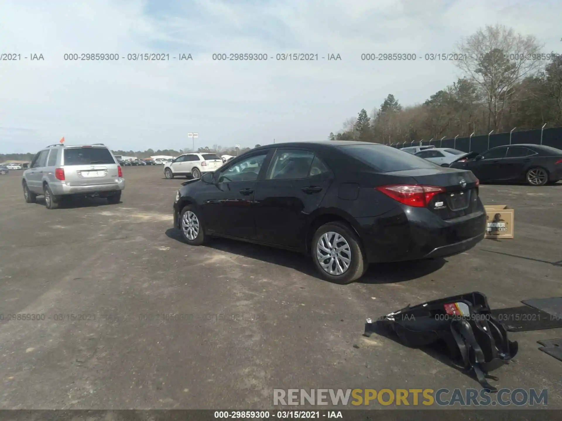 3 Photograph of a damaged car 5YFBURHE8KP886580 TOYOTA COROLLA 2019