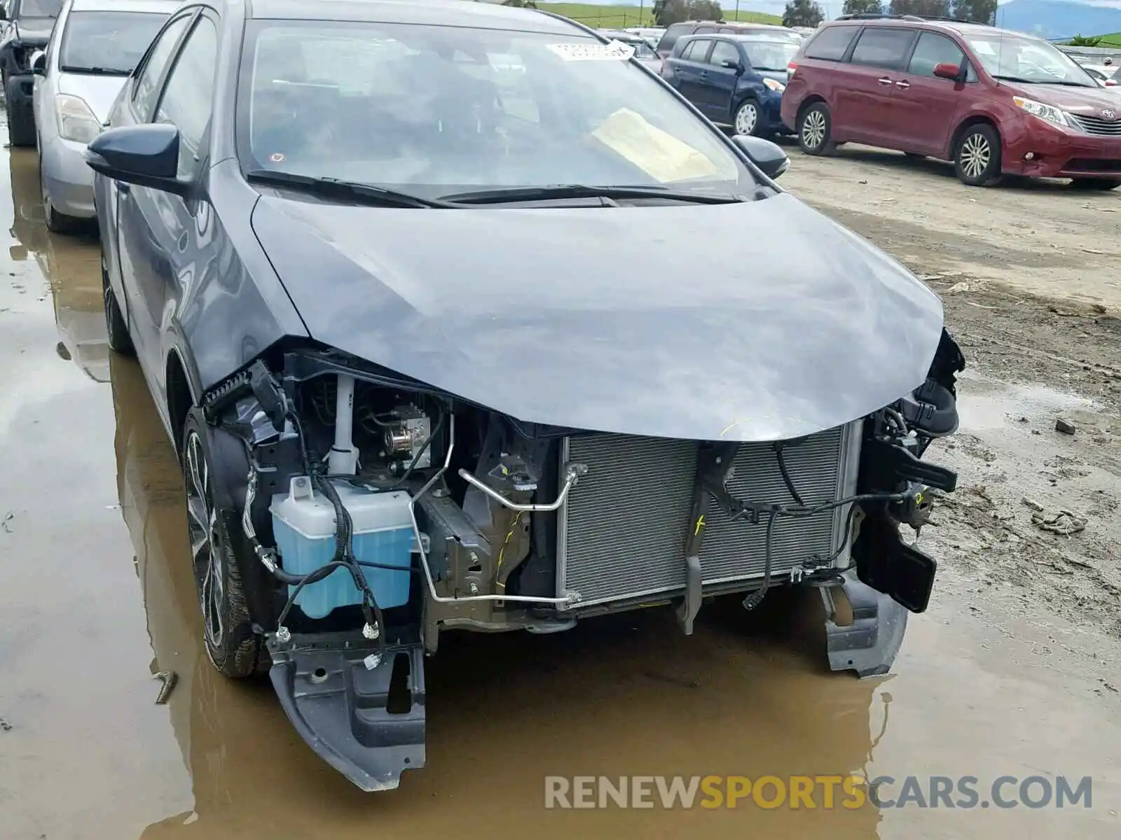 9 Photograph of a damaged car 5YFBURHE8KP886871 TOYOTA COROLLA 2019