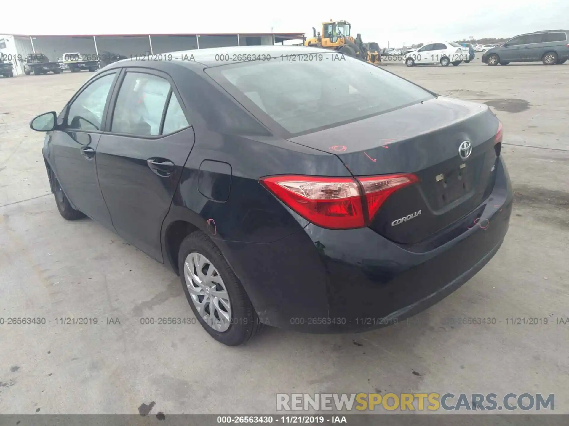 3 Photograph of a damaged car 5YFBURHE8KP887096 TOYOTA COROLLA 2019