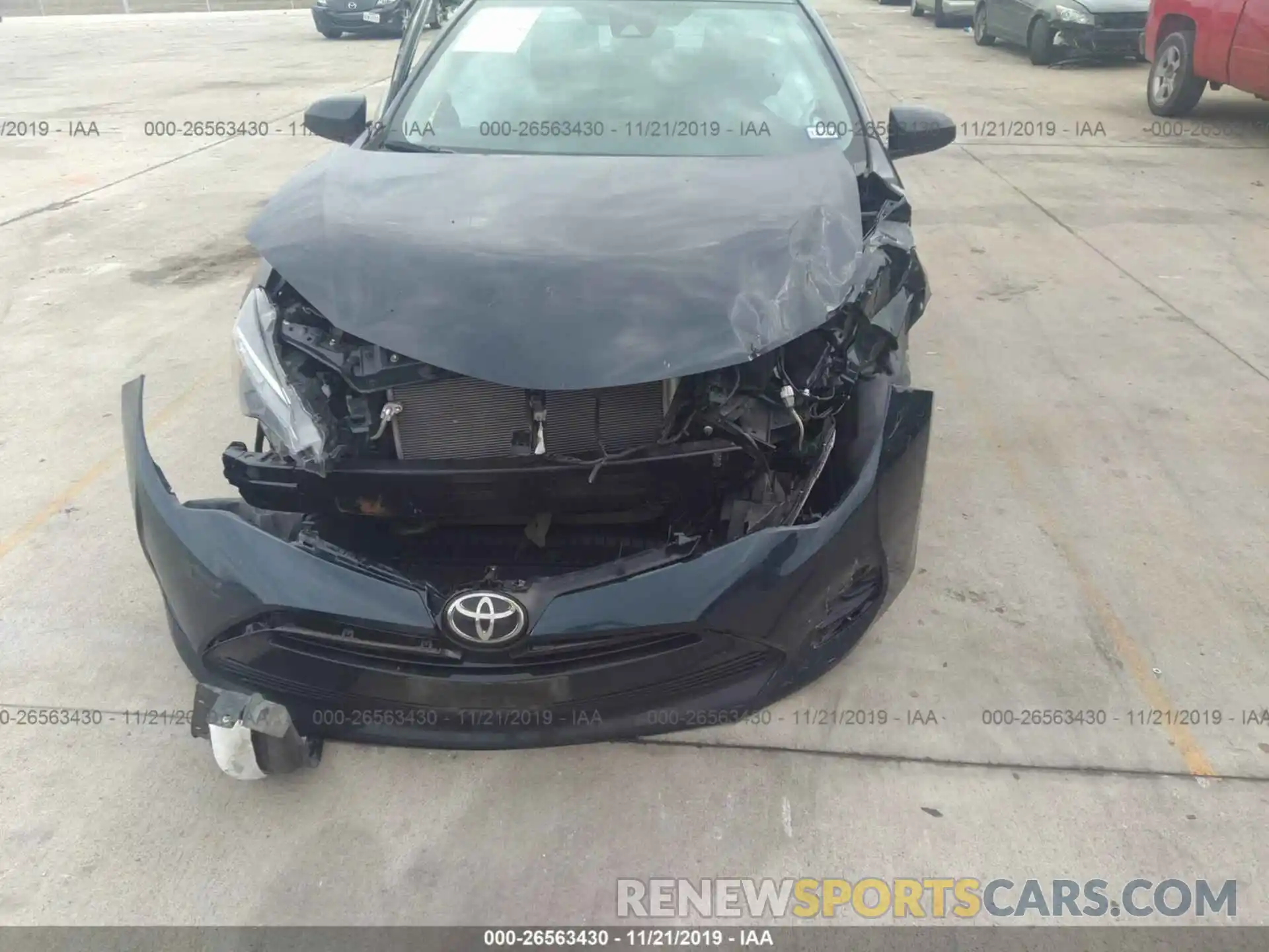 6 Photograph of a damaged car 5YFBURHE8KP887096 TOYOTA COROLLA 2019