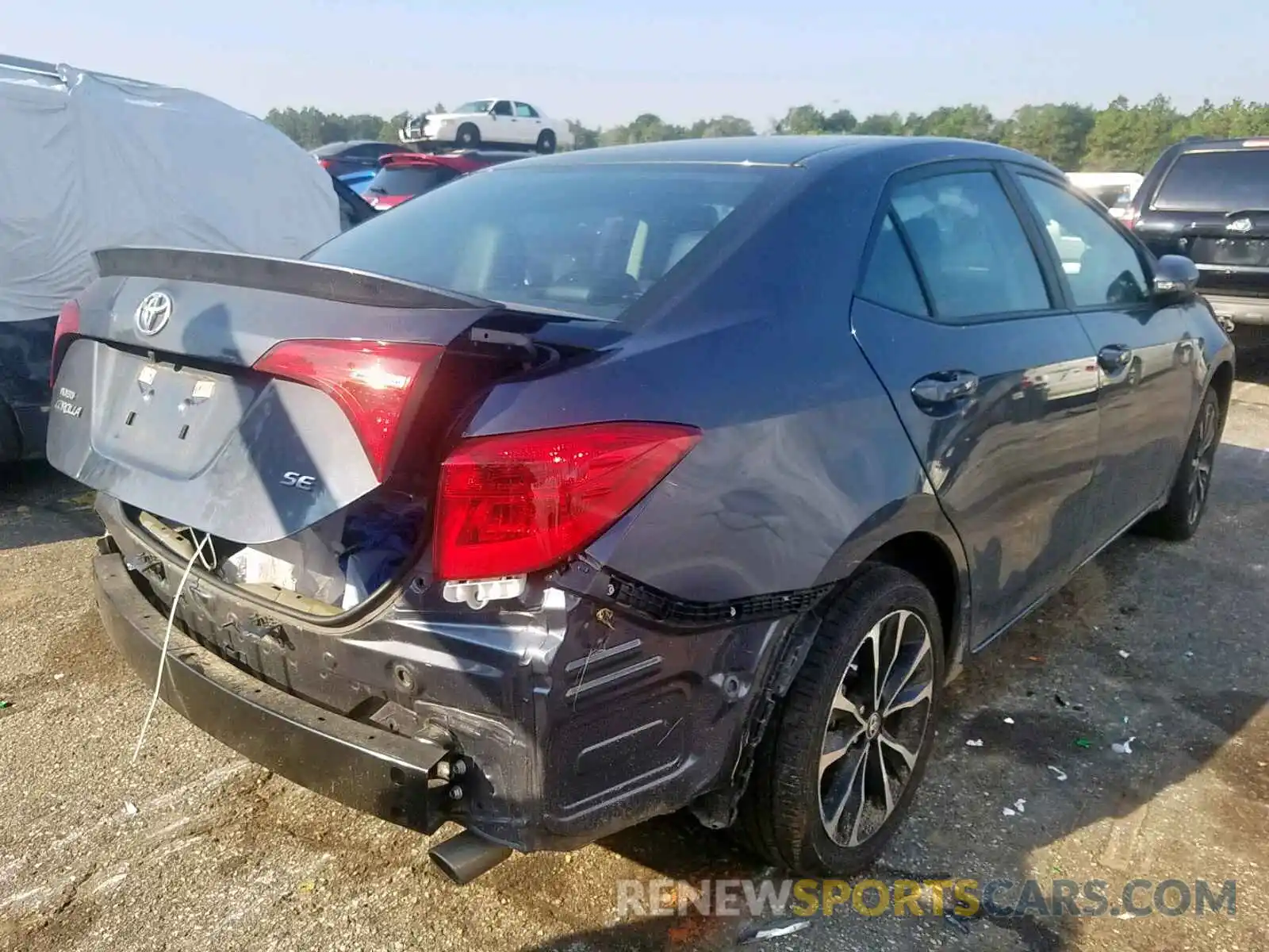 4 Photograph of a damaged car 5YFBURHE8KP887244 TOYOTA COROLLA 2019