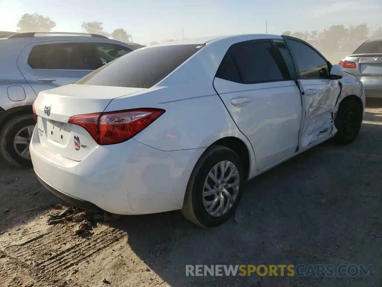 4 Photograph of a damaged car 5YFBURHE8KP887759 TOYOTA COROLLA 2019