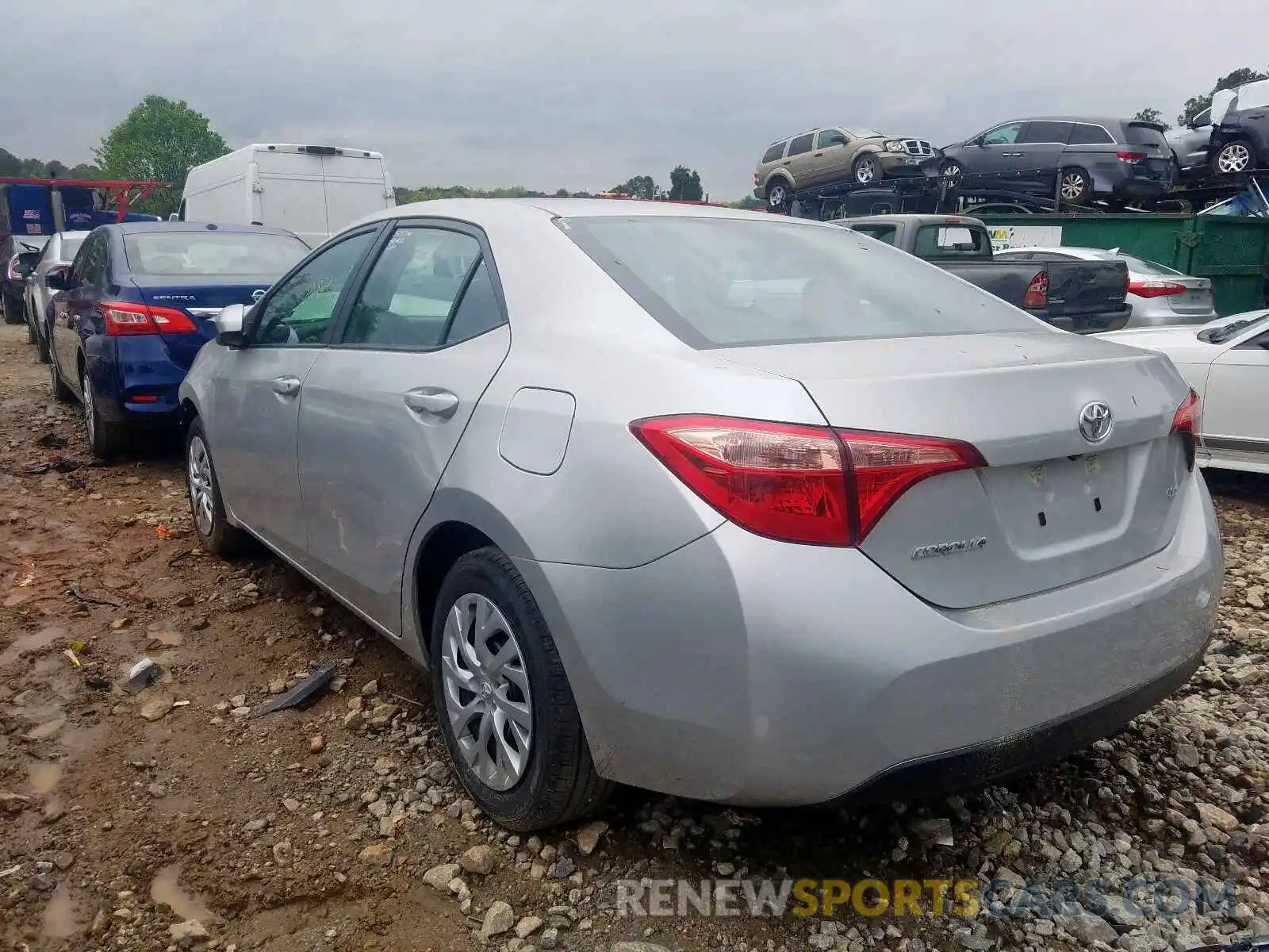 3 Photograph of a damaged car 5YFBURHE8KP887762 TOYOTA COROLLA 2019