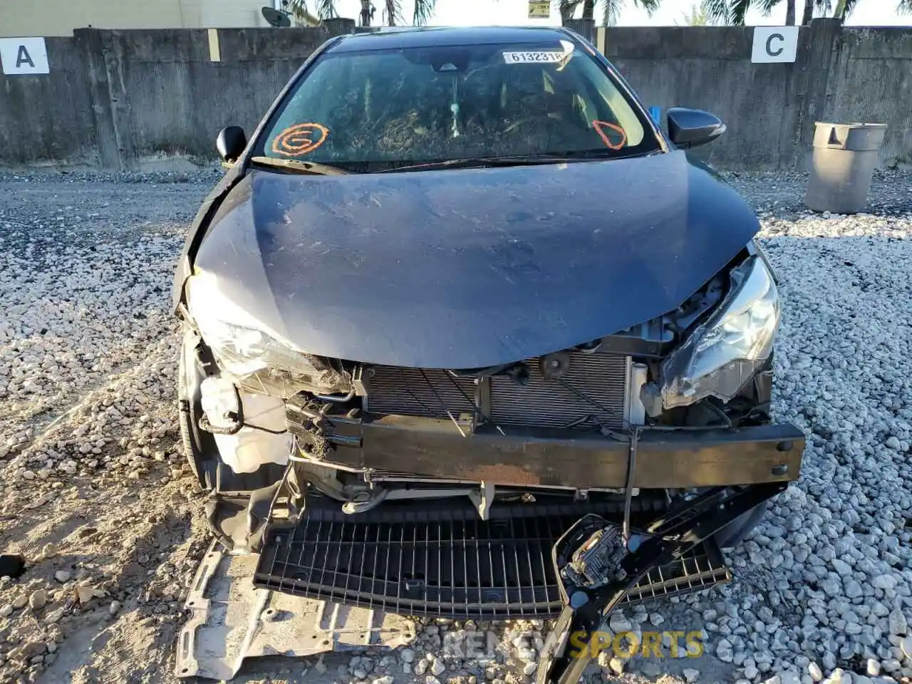 9 Photograph of a damaged car 5YFBURHE8KP888264 TOYOTA COROLLA 2019