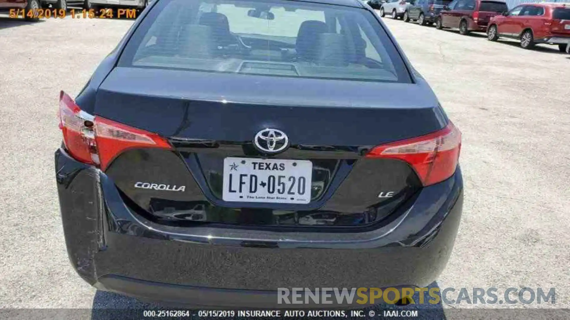 13 Photograph of a damaged car 5YFBURHE8KP888586 TOYOTA COROLLA 2019