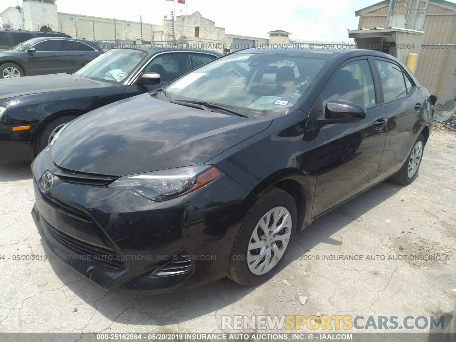 2 Photograph of a damaged car 5YFBURHE8KP888586 TOYOTA COROLLA 2019