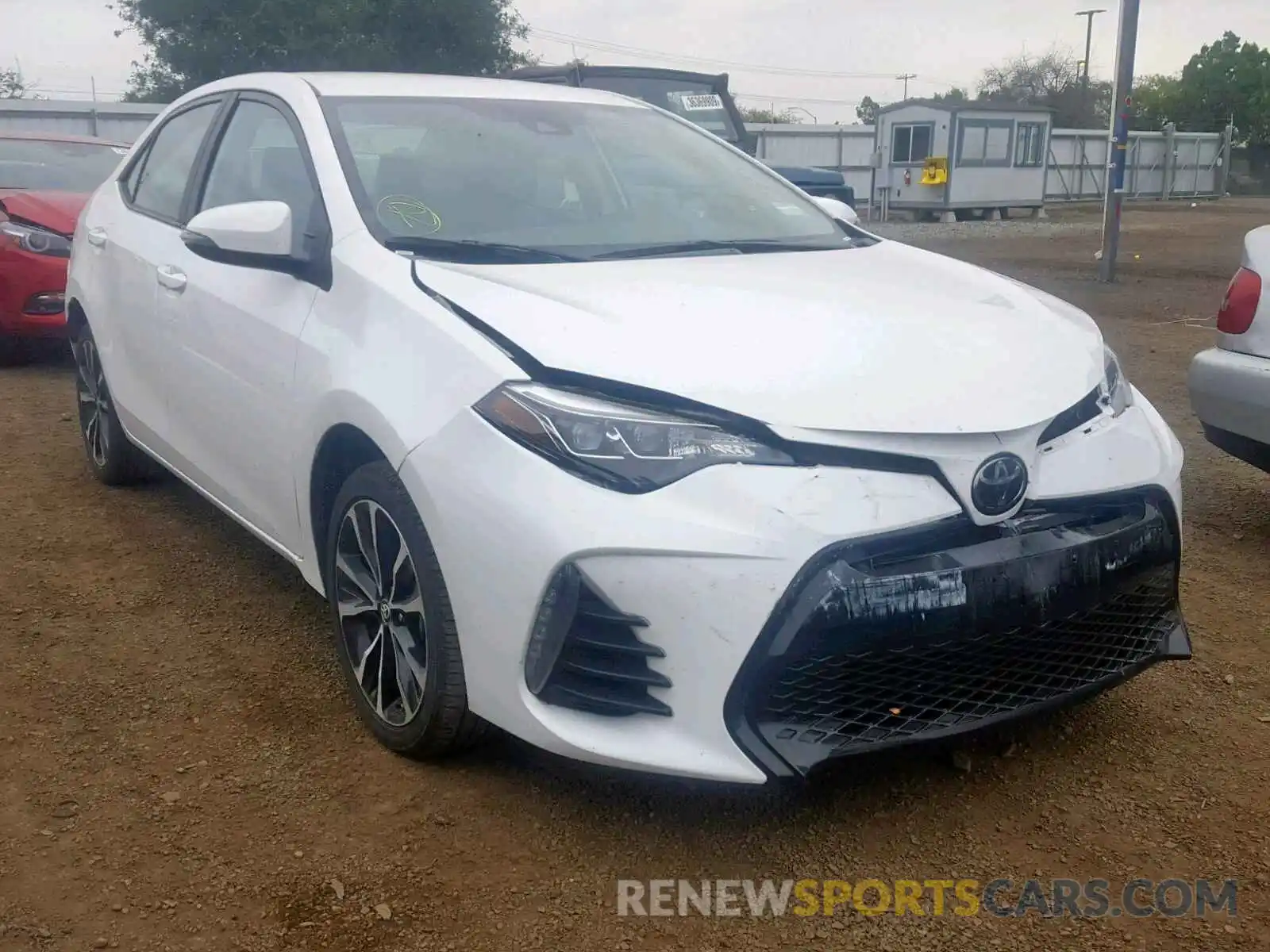 1 Photograph of a damaged car 5YFBURHE8KP888765 TOYOTA COROLLA 2019