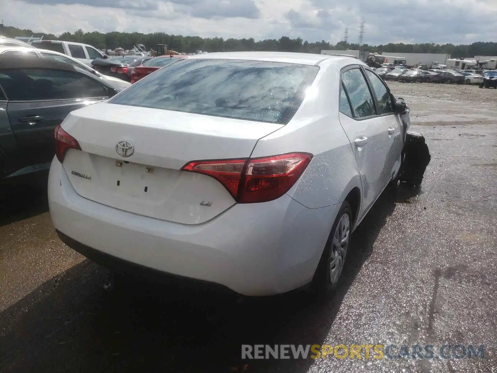 4 Photograph of a damaged car 5YFBURHE8KP888815 TOYOTA COROLLA 2019