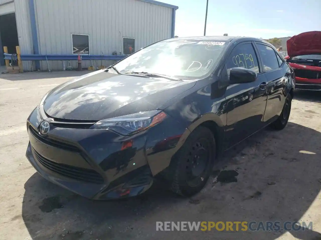 2 Photograph of a damaged car 5YFBURHE8KP889088 TOYOTA COROLLA 2019