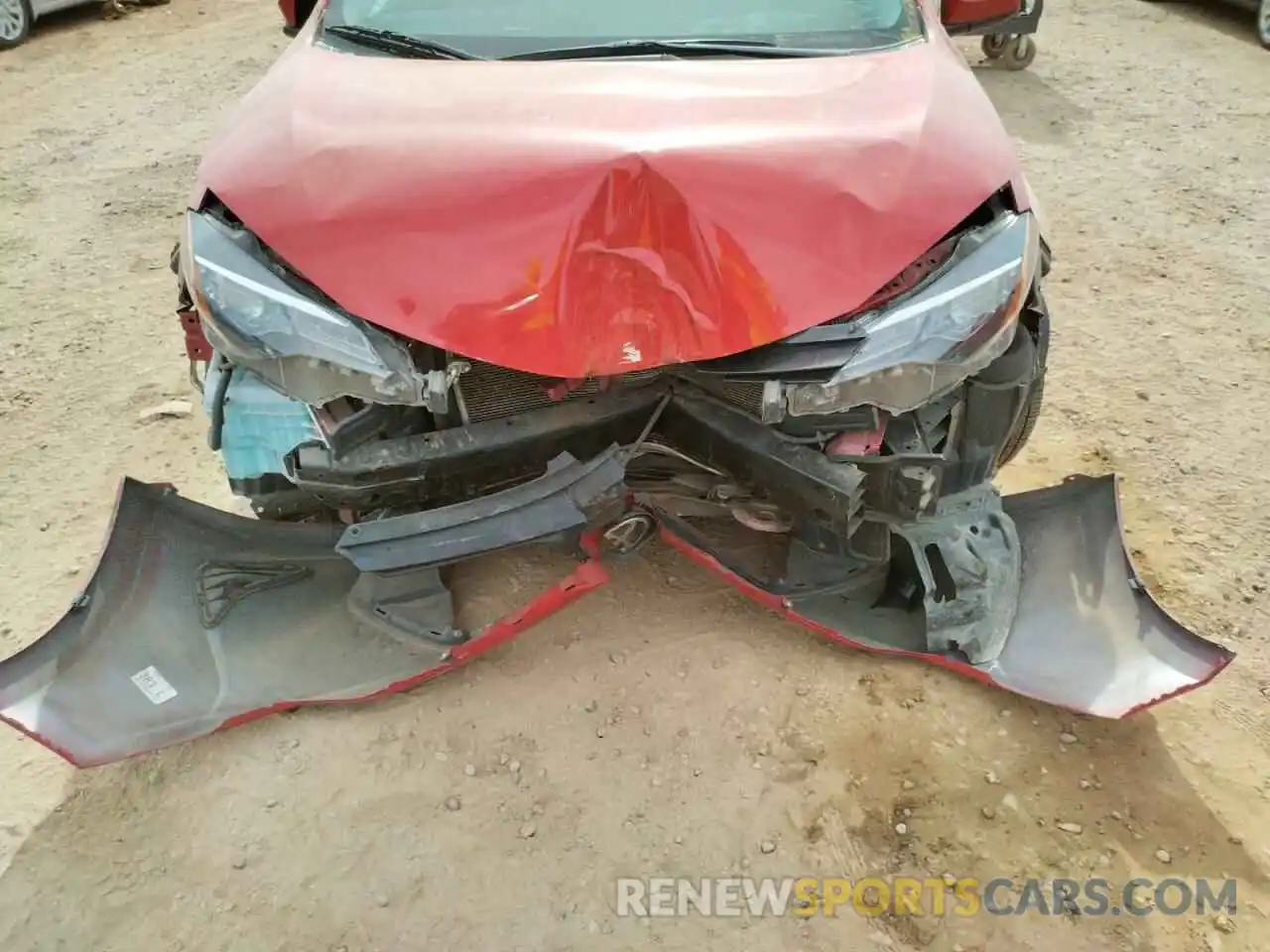 9 Photograph of a damaged car 5YFBURHE8KP889835 TOYOTA COROLLA 2019