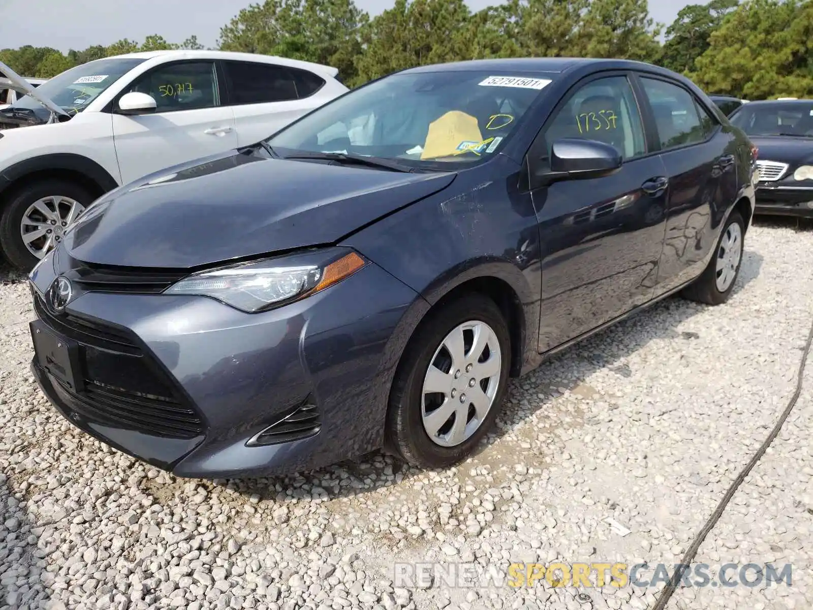 2 Photograph of a damaged car 5YFBURHE8KP891391 TOYOTA COROLLA 2019