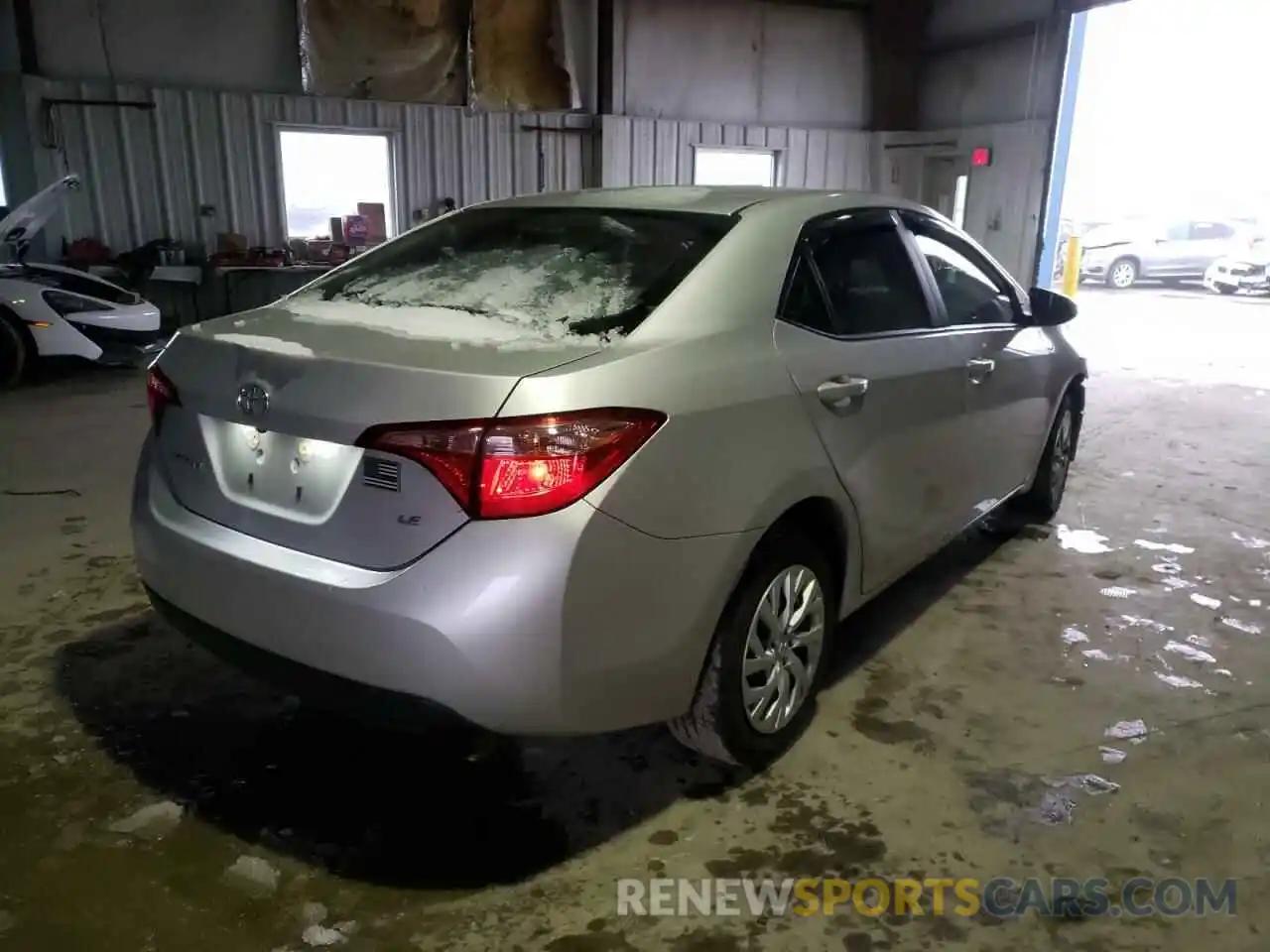 4 Photograph of a damaged car 5YFBURHE8KP891522 TOYOTA COROLLA 2019