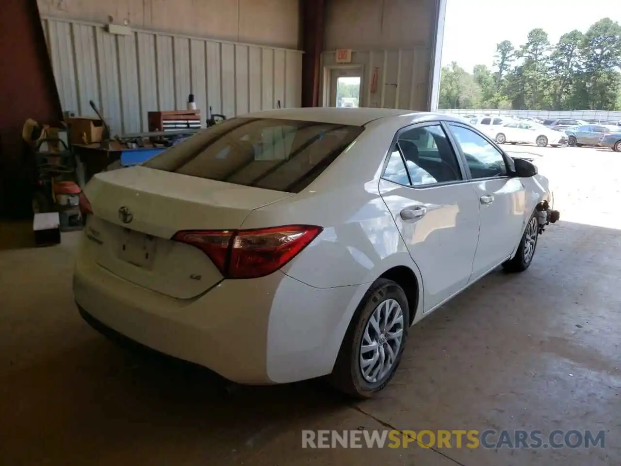 4 Photograph of a damaged car 5YFBURHE8KP891570 TOYOTA COROLLA 2019