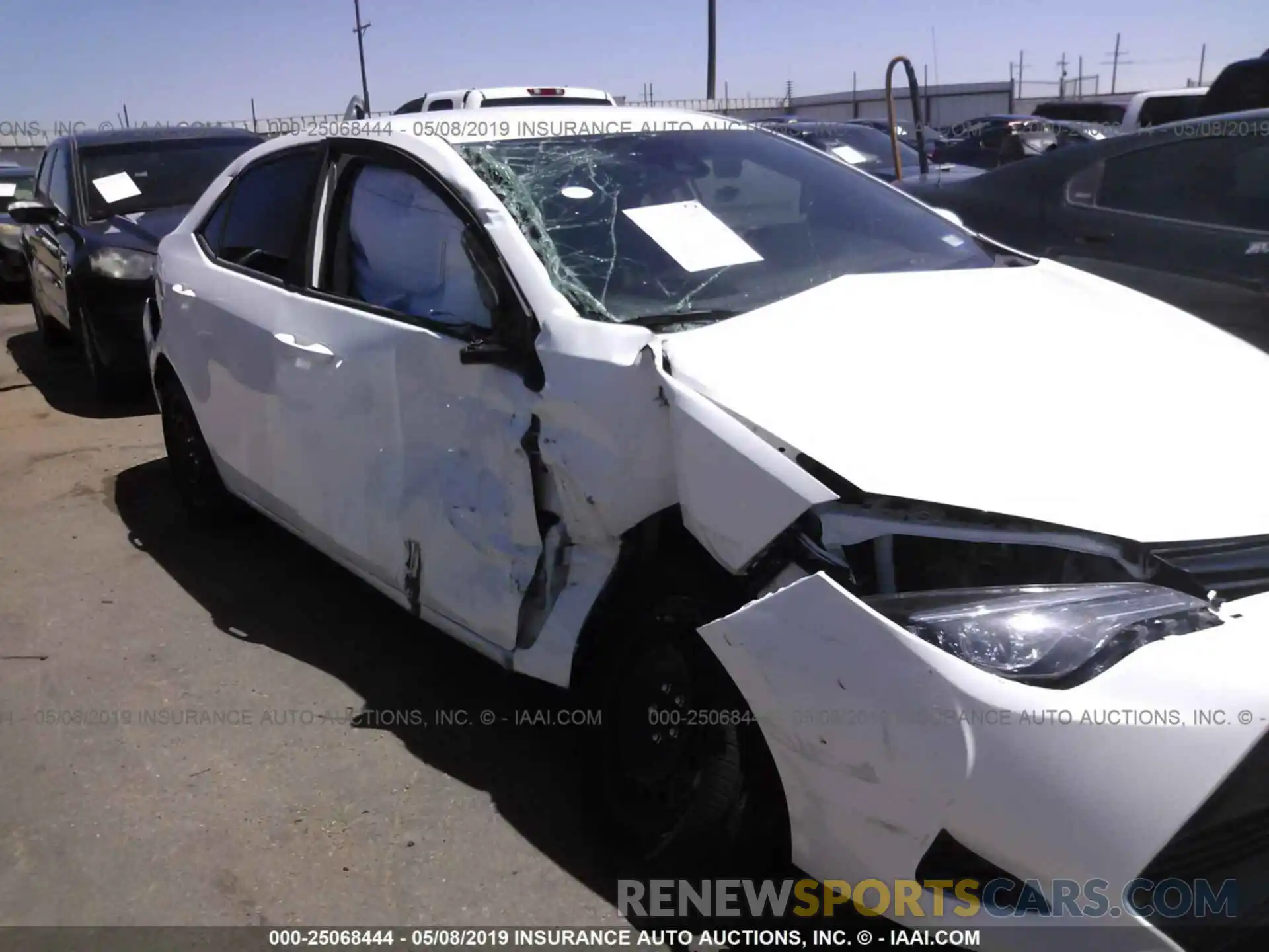 6 Photograph of a damaged car 5YFBURHE8KP892069 TOYOTA COROLLA 2019