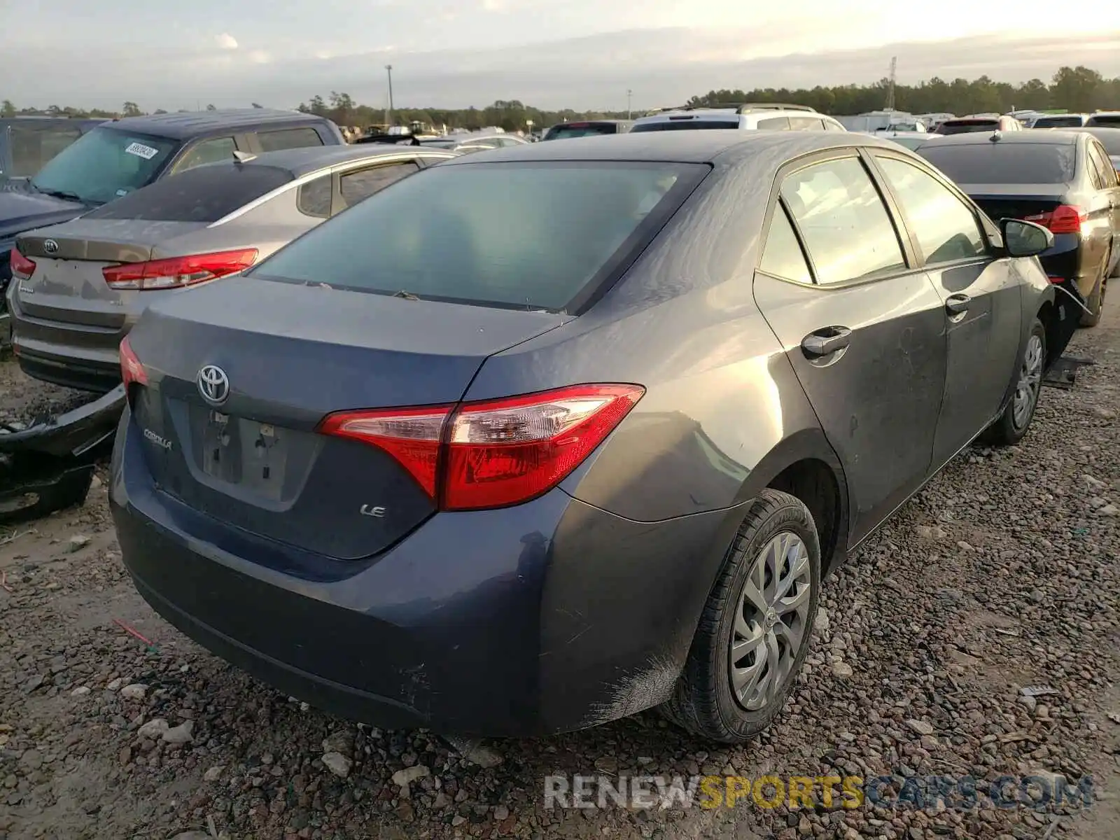 4 Photograph of a damaged car 5YFBURHE8KP892136 TOYOTA COROLLA 2019