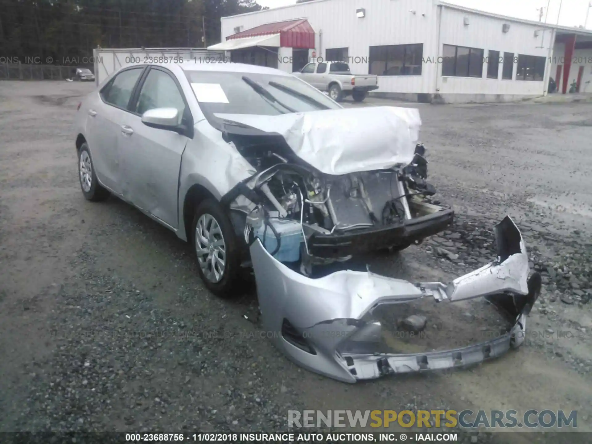 1 Photograph of a damaged car 5YFBURHE8KP892430 Toyota Corolla 2019