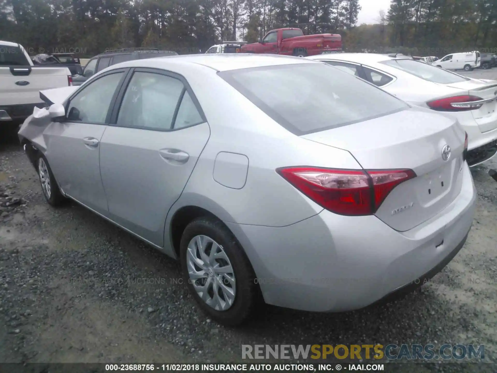 3 Photograph of a damaged car 5YFBURHE8KP892430 Toyota Corolla 2019