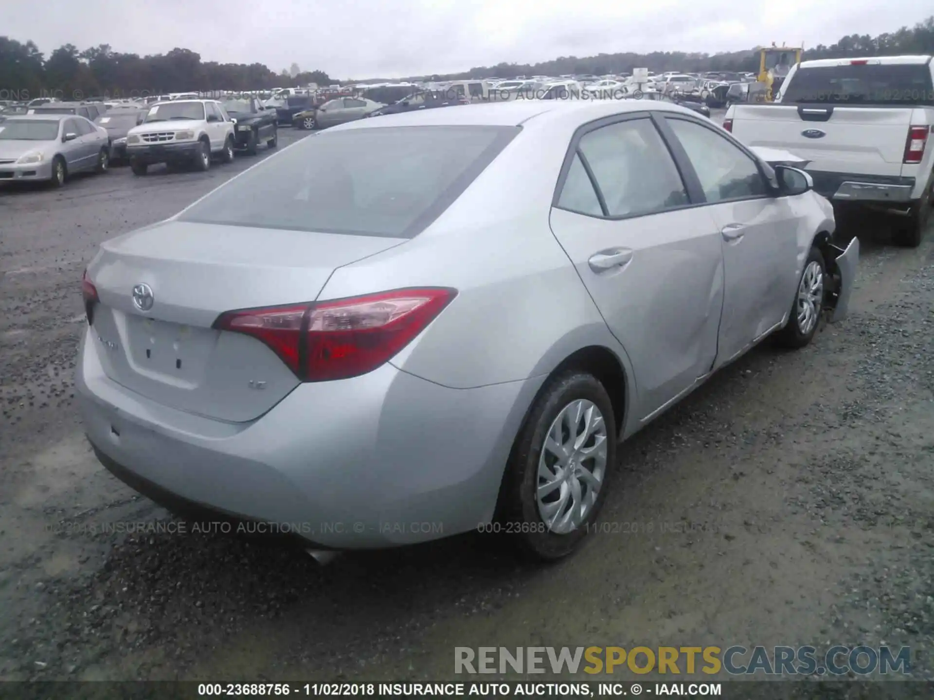 4 Photograph of a damaged car 5YFBURHE8KP892430 Toyota Corolla 2019