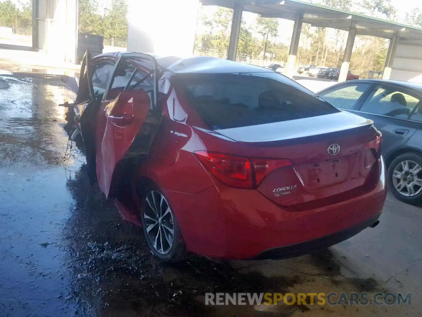 3 Photograph of a damaged car 5YFBURHE8KP892847 TOYOTA COROLLA 2019