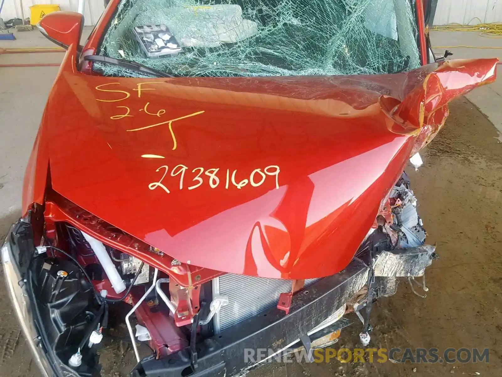 7 Photograph of a damaged car 5YFBURHE8KP892847 TOYOTA COROLLA 2019