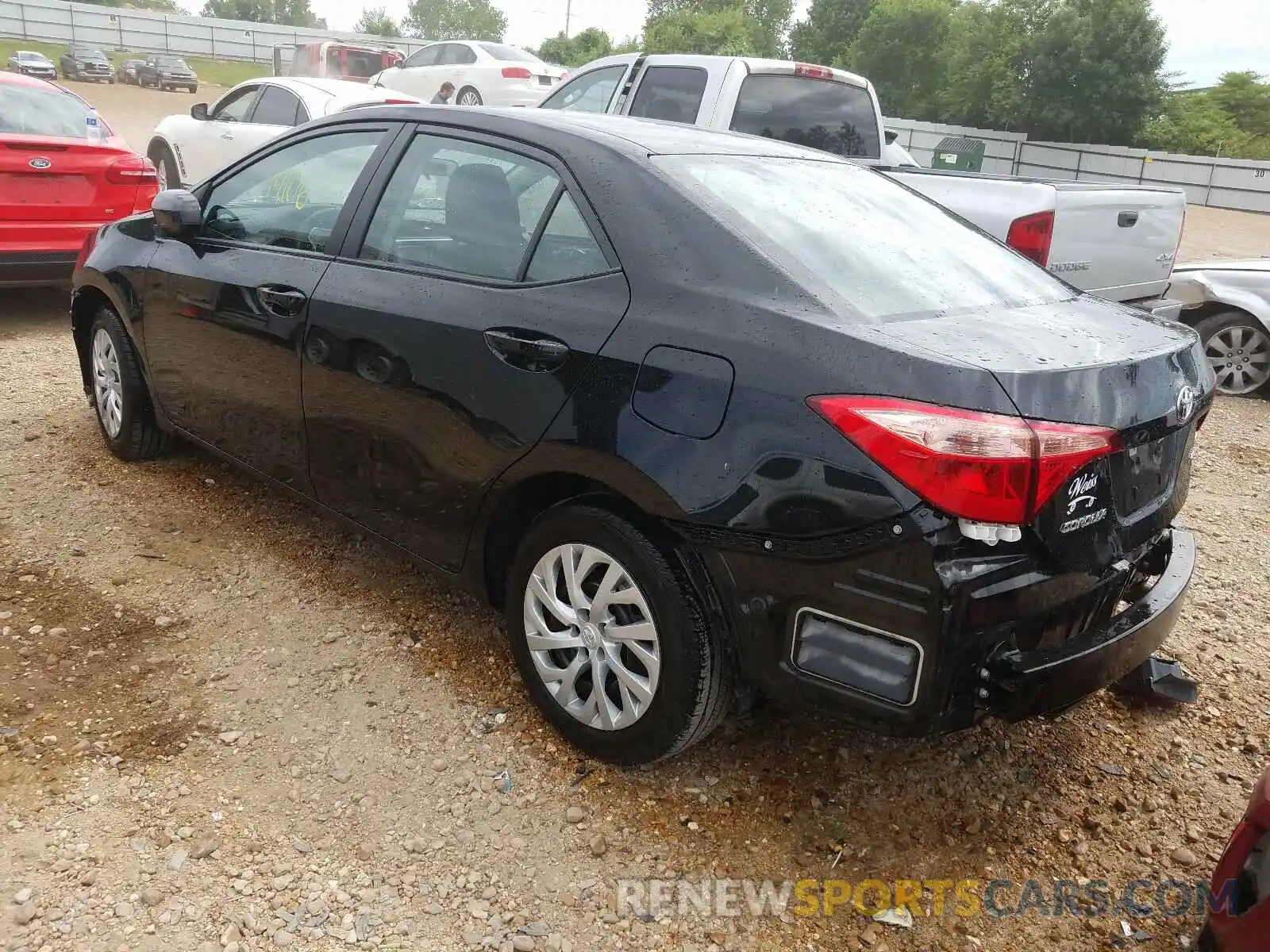 3 Photograph of a damaged car 5YFBURHE8KP892864 TOYOTA COROLLA 2019