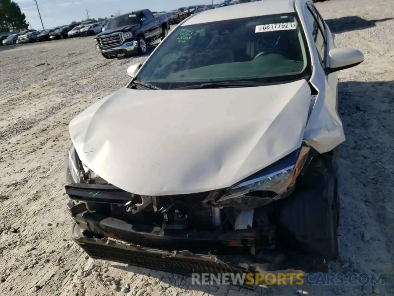 9 Photograph of a damaged car 5YFBURHE8KP892878 TOYOTA COROLLA 2019